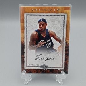 LeBron James Artifacts Upper Deck 2007-2008 Basketball Card